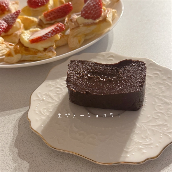 チョコやいちごが素敵に変身