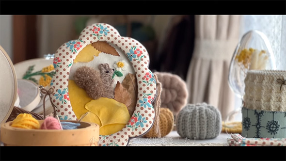 完成したフレーム