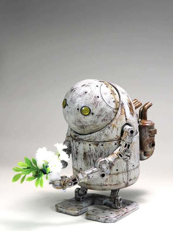 ガンプラ モビルハロ 改造 ニーア 機械生命体 これがこうなる選手権