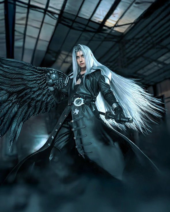 海外 コスプレ セフィロス ファイナルファンタジーVII イタリア