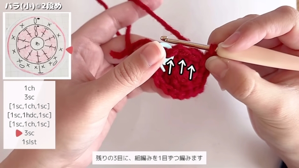 バラ（小）2段目