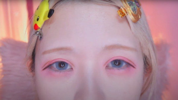 37歳女性がお人形メイク