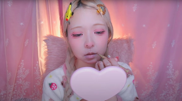 37歳女性がお人形メイク