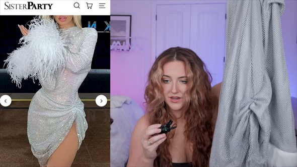 SNSで宣伝してる怪しいドレスを買ってみた