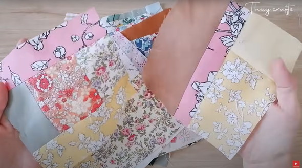 ハギレでアウターを作る