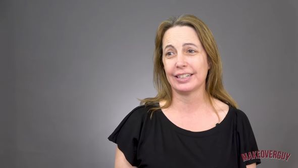 イメチェン前の女性の姿