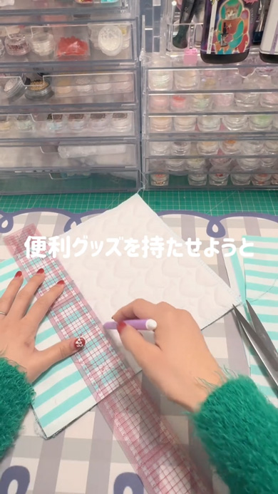 はぎれでピンチハンガー