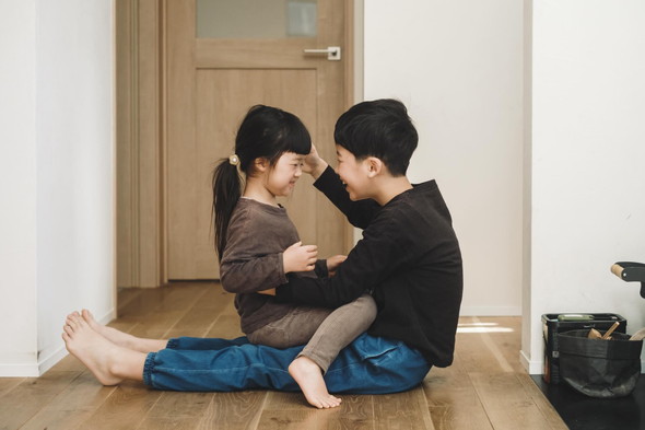 成長した兄妹の姿