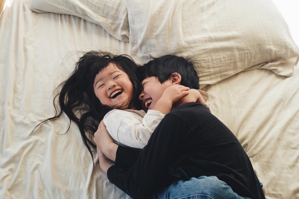 成長した兄妹の姿