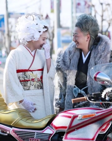 結婚式のカップル