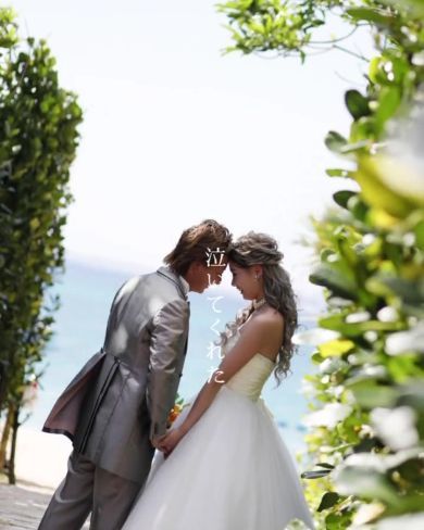 結婚式のカップル