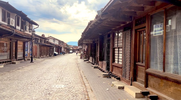 コソボ・ジャコヴァの街並み