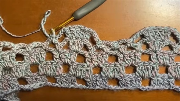 ユザワヤの毛糸でプルオーバー