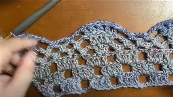 ユザワヤの毛糸でプルオーバー