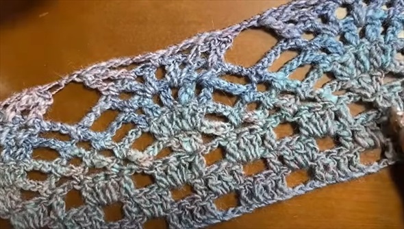 ユザワヤの毛糸でプルオーバー