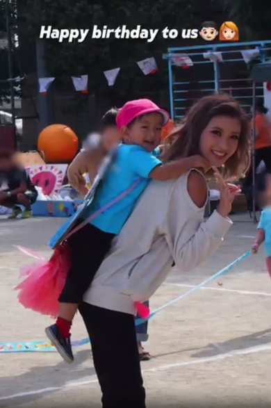 昔のママと息子くん