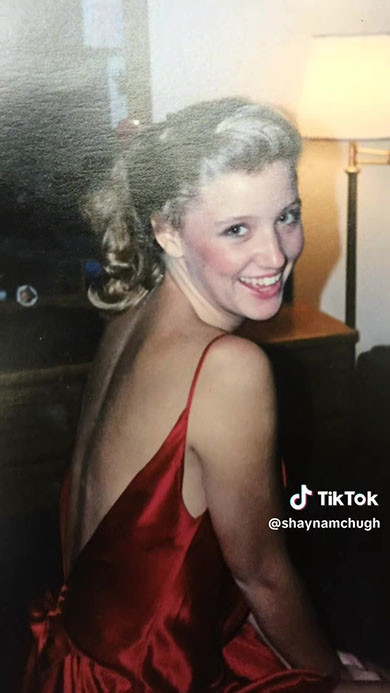 昔モテたらしい母