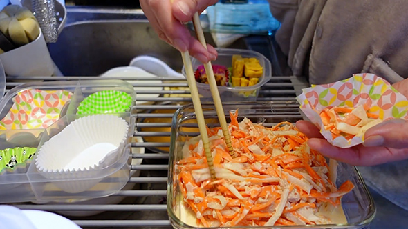 高校生男子最後のお弁当