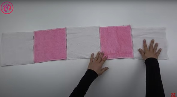 使い古したタオルをリメイク