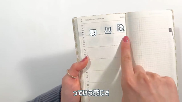 塗るだけ 日記 簡単 楽 ほぼ日 マイルドライナー