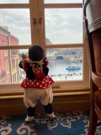 朝起きたらディズニーにいた娘