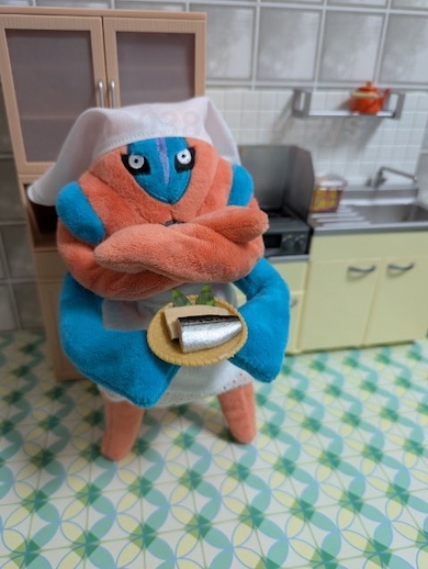 メニューに悩むデオキシス