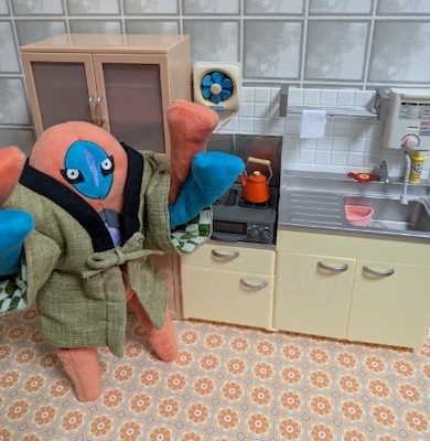 キッチン新調に喜ぶデオキシス