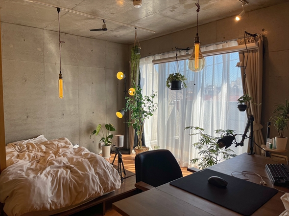 引っ越して2カ月育てた部屋がおしゃれ