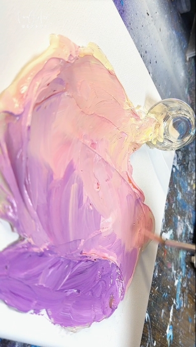 グラスから溢れた大空