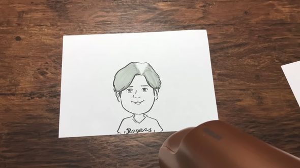 大谷翔平の髪の毛となったデコピン