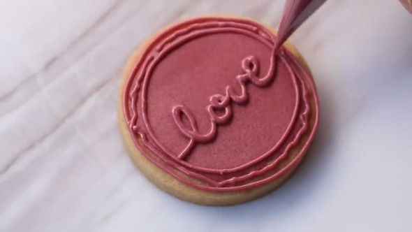 まるい クッキー かわいくする 20 アイデア デコレーション アイシング