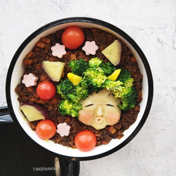 高木ブーさんモチーフ弁当