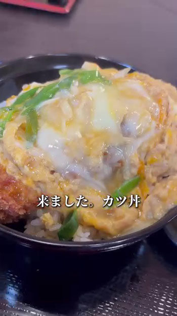 食べにきたカツ丼