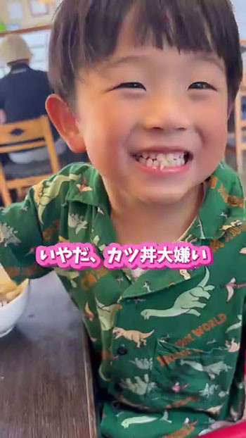 食べない息子くん