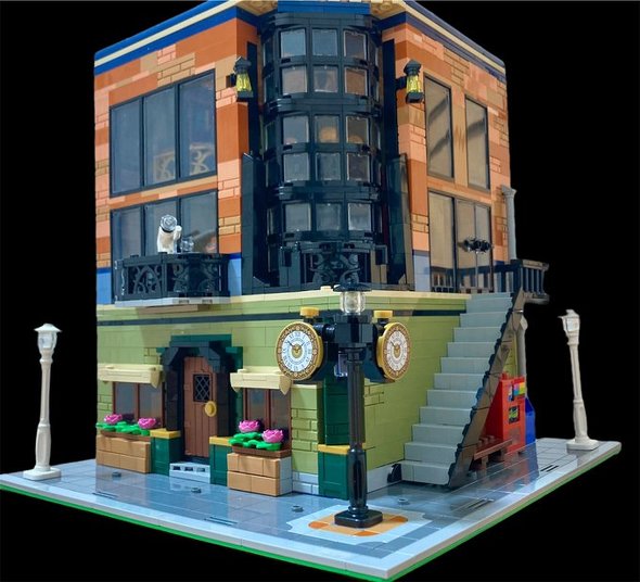 11歳息子のレゴ作品「研究者の家」