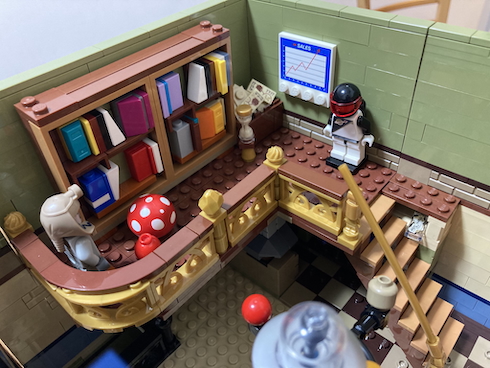 11歳息子のレゴ作品「研究者の家」