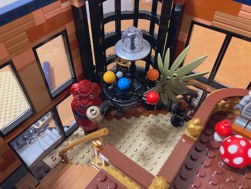 11歳息子のレゴ作品「研究者の家」