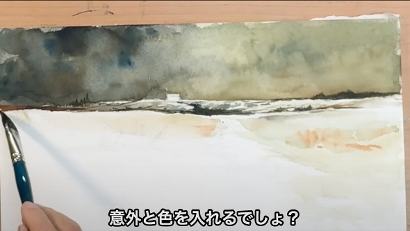 柴崎先生の雪景色