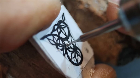 ハンドメイドのルビーの指輪作り