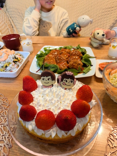 いちごスペシャルで作ったケーキ