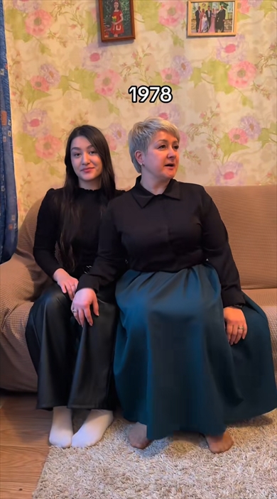 5世代の家族が集まった動画