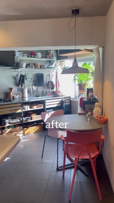 リノベーション後のキッチン