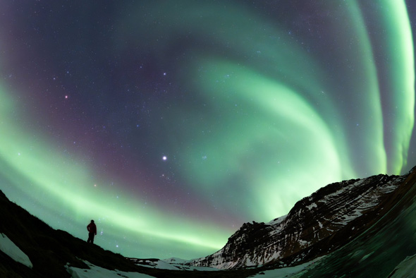 アイスランド オーロラ 写真 絶景