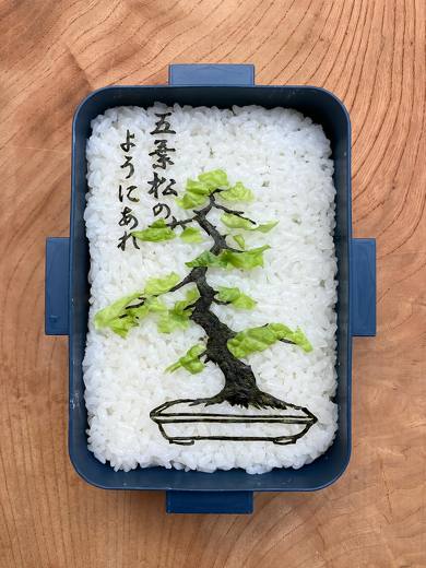 グランドフィナーレネタは「五葉松」