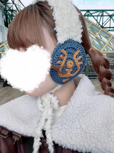 飛行石デザインのイヤーマフ