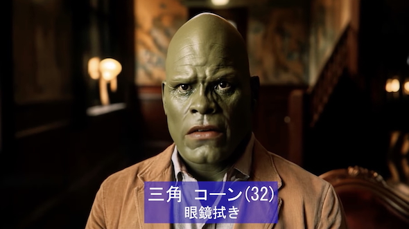 AI生成のカオスな密室ミステリー