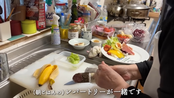 変わらない朝食