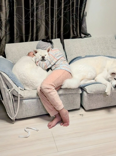 イヌへの愛が深すぎ次女