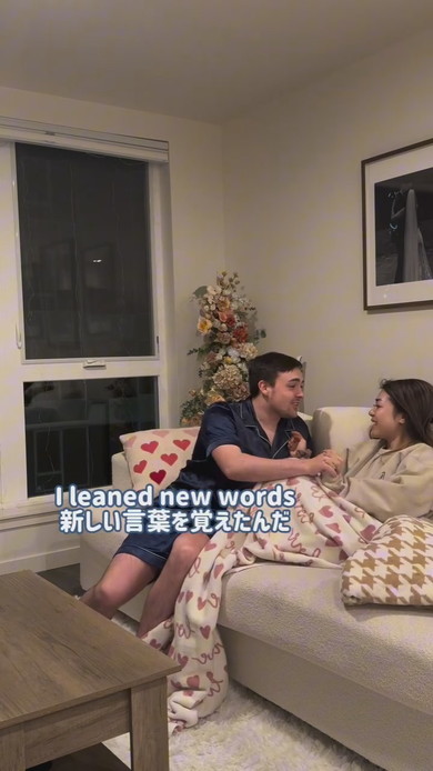 ドッキリを仕掛けるアメリカ人夫