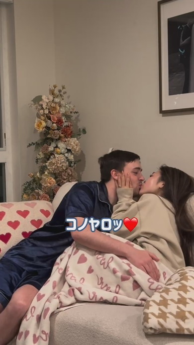 ドッキリを仕掛けるアメリカ人夫